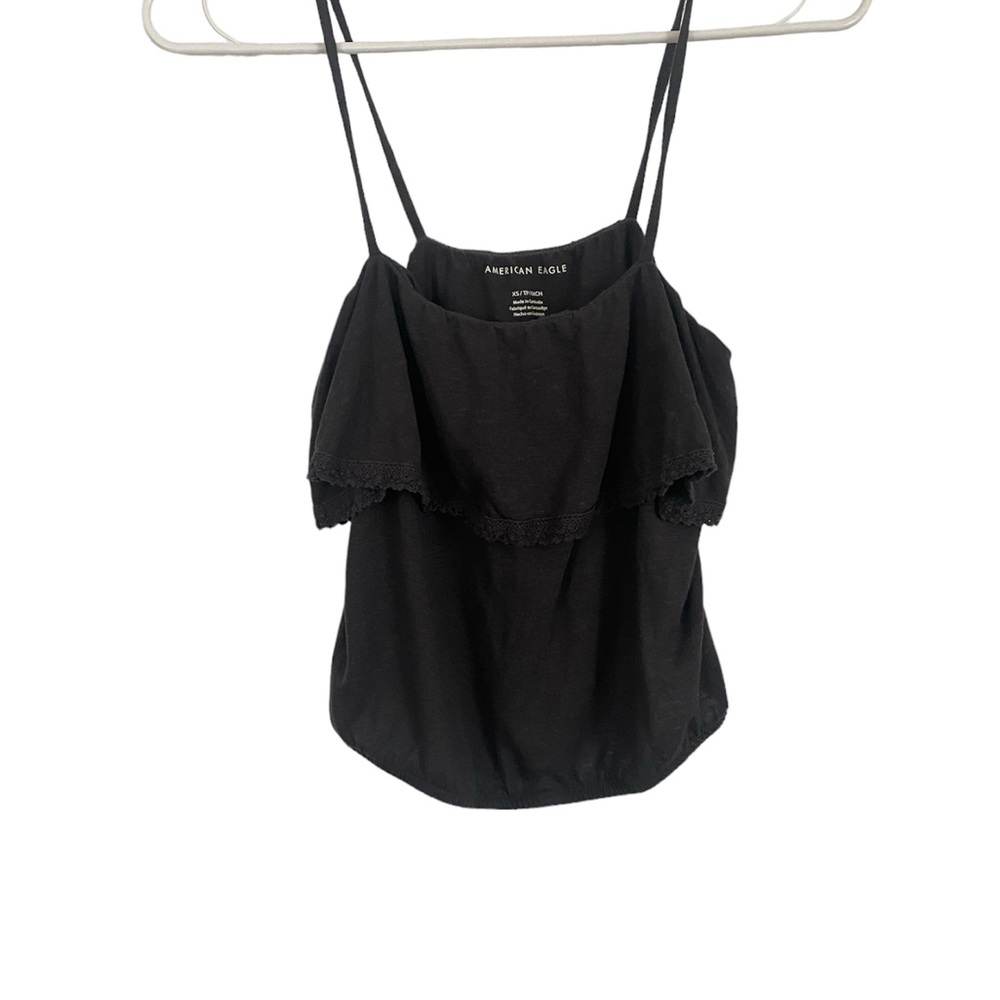 American Eagle Top Size XS Dark Gray